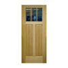Craftsman Fir Exterior Entry Door with Clear Low-E Glass