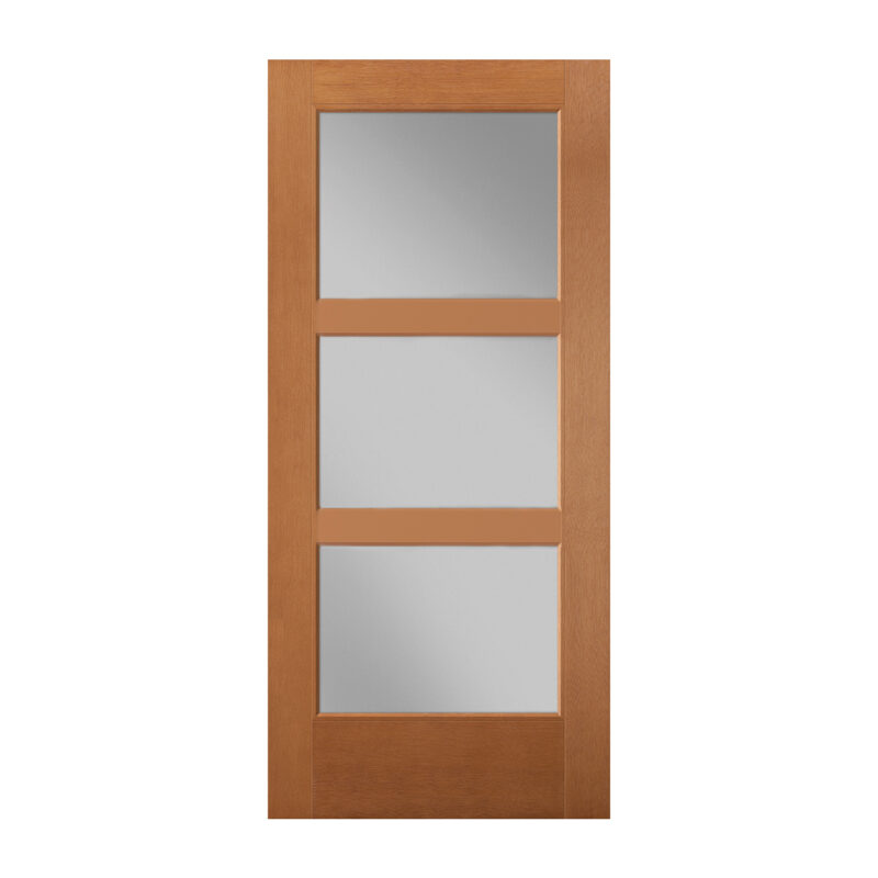 Vista Grande Fir Grain 3 Lite Horizontal SDL Clear Heritage Millwork