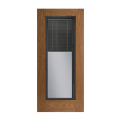 BT186IMBBL Textured Fiberglass w/ Black Internal Blinds