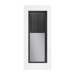 E186IMBBL HD Steel w/ Black Internal Blinds