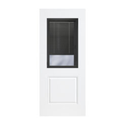 E284IMBBL HD Steel w/ Black Internal Blinds