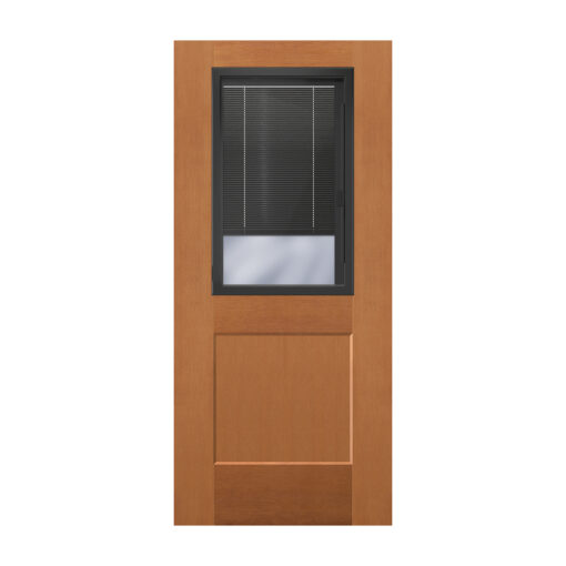 HF284IMBBL Fir Fiberglass w/ Black Internal Mini Blind